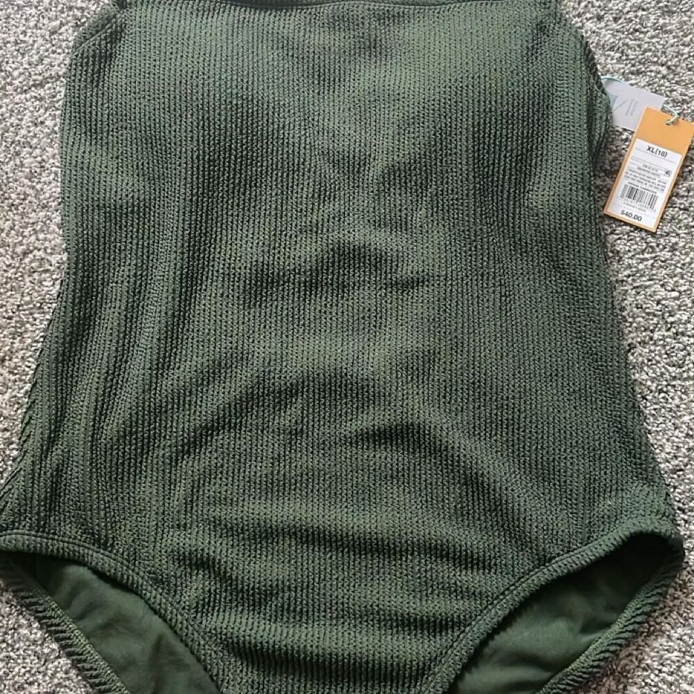 Kona-sol Women's Green Swimsuit-one-piece